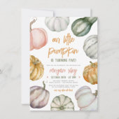 我々のリトルカボキンカワイボホ秋誕生日パーティー 招待状 (正面)