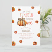 我々のリトルカボプキンファースト誕生日バウンドカボプキン 招待状 (スタンド正面)