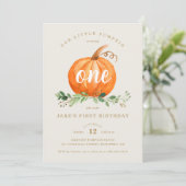 我々のリトルカンプキンファースト誕生日 招待状 (スタンド正面)