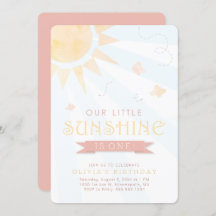 我々のリトルサンシャインウォーターカラーバタフライ誕生日