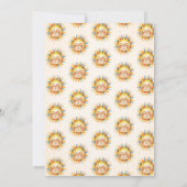 我々のリトルサンシャイン,サン招待状 招待状 (裏面)