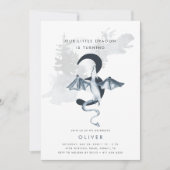 我々のリトルドラゴンボーイズ三歳の誕生日 招待状 (正面)