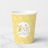 我々のリトルハニービー1st蜂の日誕生日 紙コップ (裏面)