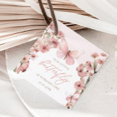 我々のリトルバタフライピンクガールズ誕生日 フェイバータグ