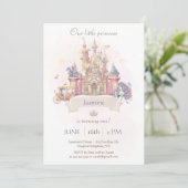 我々のリトルプリンセスおとぎ話キッド招待状 招待状 (スタンド正面)