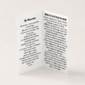 我々のルルド祈カード (内部)