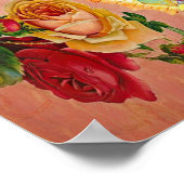 我々のレディーオブグアダルーペヴァージンメアリーバラコーナー ポスター (角)