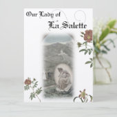 我々のレディーオブラサレット祈りの言葉カード 招待状 (スタンド正面)