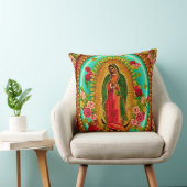 我々のレディーグアダループメキシコ聖ヴァージンマリア クッション (椅子)