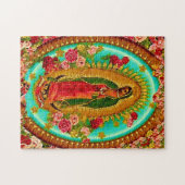 我々のレディーグアダループメキシコ聖ヴァージンマリア ジグソーパズル (横)