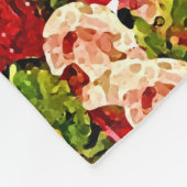 我々のレディーグアダループメキシコ聖ヴァージンマリア フリースブランケット (角)