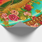 我々のレディーグアダループメキシコ聖ヴァージンマリア ラッピングペーパー (角)