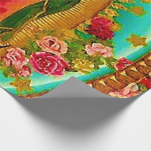 我々のレディーグアダループメキシコ聖ヴァージンマリア ラッピングペーパー (角)