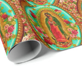 我々のレディーグアダループメキシコ聖ヴァージンマリア ラッピングペーパー (ロールコーナー)