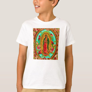 我々のレディーグアダループメキシコ聖ヴァージンマリア Tシャツ