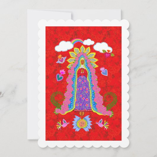 我々のレディーパブロカサルスフラットノートカード ノートカード (正面)