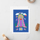 我々のレディーパブロ・ビクトル・ウゴ・フラットノートカード ノートカード (正面/裏面インサイチュ)