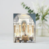 我々のレディ・オブ・山カーメル伝統的ラテンマス ポストカード (スタンド正面)