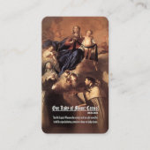 我々のレディ・オブ・山・カーメル祈りの言葉 エンクロージャーカード (正面)