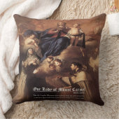 我々のレディ・オブ・山・カーメル祈りの言葉 クッション (ブランケット)