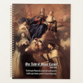 我々のレディ・オブ・山・カーメル祈りの言葉 プランナー手帳 (正面)