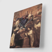 我々のレディ・オブ・山・カーメル1641 スクエア壁時計 (傾斜)