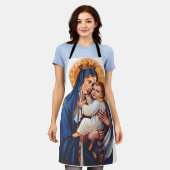 我々のレディ・オブ・山・カーメル エプロン (着用した状態)