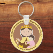 我々のレディ・オブ・山・カーメル キーホルダー (正面)