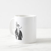 我々のレディ・オブ・山・カーメル コーヒーマグカップ (正面左)