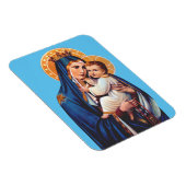 我々のレディ・オブ・山・カーメル マグネット (右側)