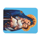 我々のレディ・オブ・山・カーメル マグネット (横)