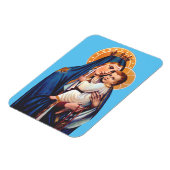 我々のレディ・オブ・山・カーメル マグネット (左側)