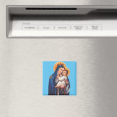 我々のレディ・オブ・山・カーメル マグネット (インサイチュ (食洗機))