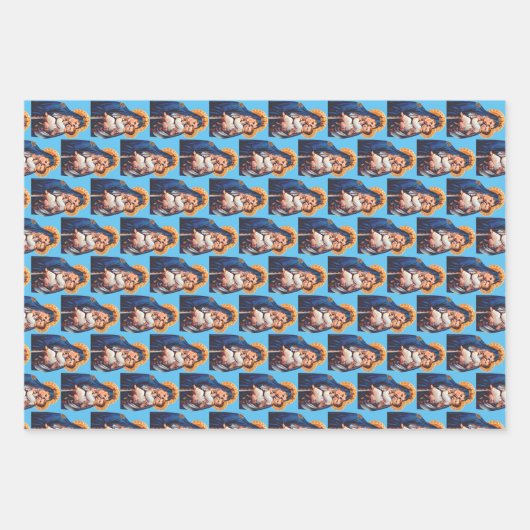 我々のレディ・オブ・山・カーメル ラッピングペーパーシート (正面)