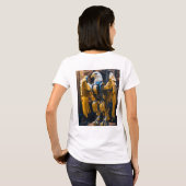 我々のロボット・イーグルで飛行力を解放 Tシャツ (裏面フル)