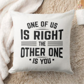我々の一人は正しいもう一人は君 クッション (ブランケット)