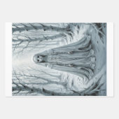 我々の世界に呼び出された子供のゴシック幽霊 ラッピングペーパーシート (正面3)