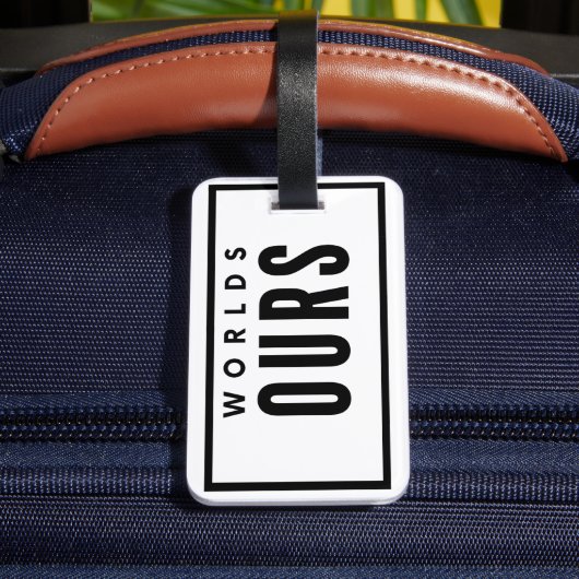 我々の世界 ラゲッジタグ (裏面インサイチュ4)