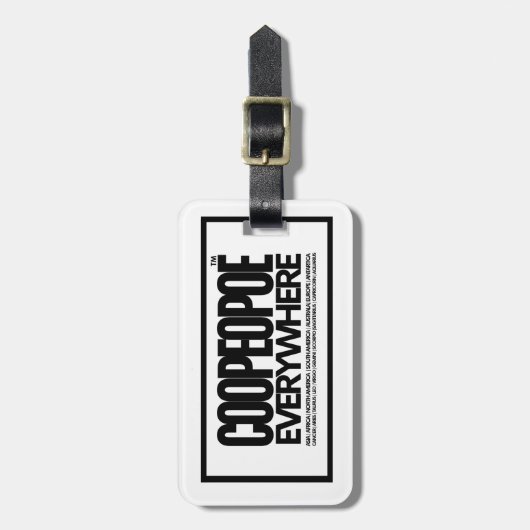 我々の世界 ラゲッジタグ (正面縦)