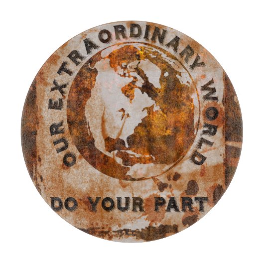 我々の並外れた世界 カッティングボード (正面)