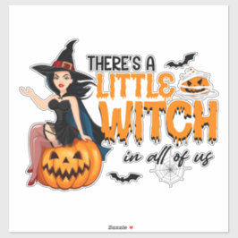 我々の中に小さな魔女がいる シール