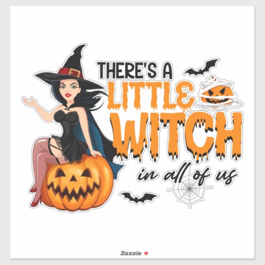 我々の中に小さな魔女がいる シール (シート)