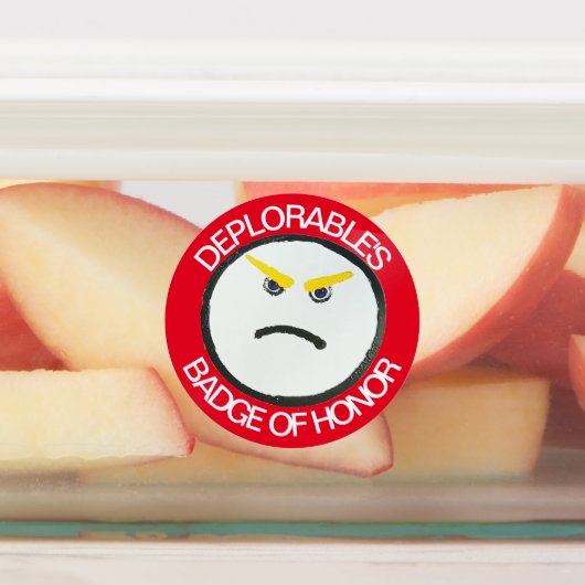 我々の人々はトランプ ラベル (貼付)