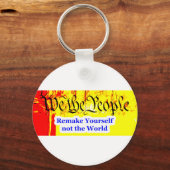 我々の人々は博物館ザズルギを自分自身を作り直す キーホルダー (正面)