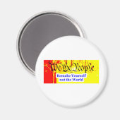 我々の人々は博物館ザズルギを自分自身を作り直す マグネット (正面/裏面)