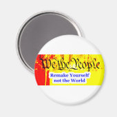 我々の人々は博物館ザズルギを自分自身を作り直す マグネット (正面/裏面)