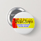 我々の人々は博物館ザズルギを自分自身を作り直す 缶バッジ (正面&裏面)