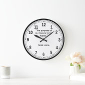 我々の人生の目的は、ダライラマ ラージ壁時計 (ホーム)