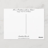 我々の伝統だ! ポストカード (裏面)