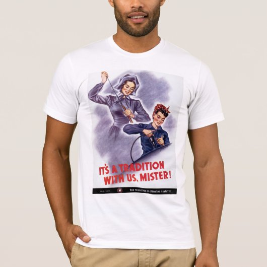 我々の伝統だ！ Tシャツ (正面)